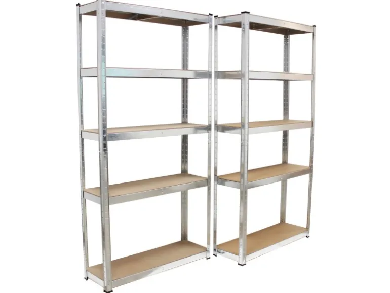 TRUTZHOLM Regalsystem 3 Teilig 1x Eckregal 180x75x75x30x30 cm Und 2x Lagerregal 180x90x30 cm 2625 kg