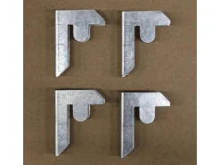 TRUTZHOLM Schwerlastregal 160x80x40 cm 2er Set