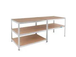 TRUTZHOLM Schwerlastregal 180x115 x75cm Regal 5 Böden Traglast 875 kg
