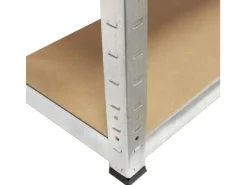 TRUTZHOLM 2x Schwerlastregal 200x100x30cm Traglast 900kg mit Regalverbinder