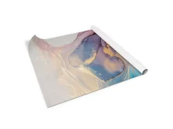 Tulup Möbelfolie Bunter Marmor Möbel Klebefolie 100x50 cm Klebefolie für Schränke Mehrfarbig Möbelfolie Möbel Folie