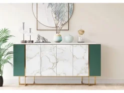 Tulup Möbelfolie Heller Marmor Schrankfolie 100x50 cm Klebefolie Möbel Weiß Möbelfolie Folie für Möbel