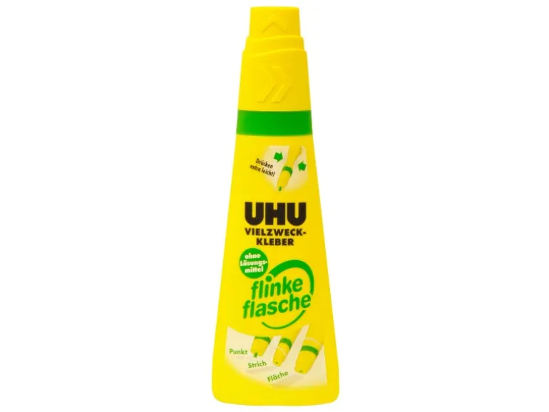 UHU Vielzweckkleber Flinke Flasche ohne Lösungsmittel 100 g