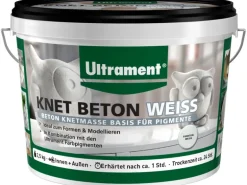 Ultrament Knet Beton 2,5 kg Weiß