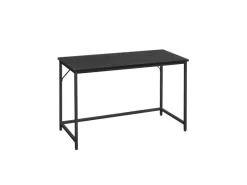 Vasagle Schreibtisch 60 cm x 120 cm x 75 cm Schwarz