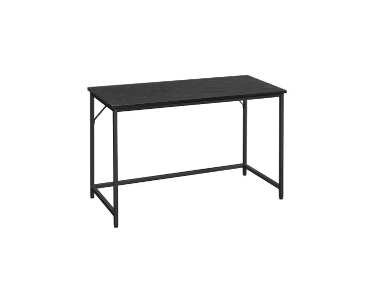 Vasagle Schreibtisch 60 cm x 120 cm x 75 cm Schwarz
