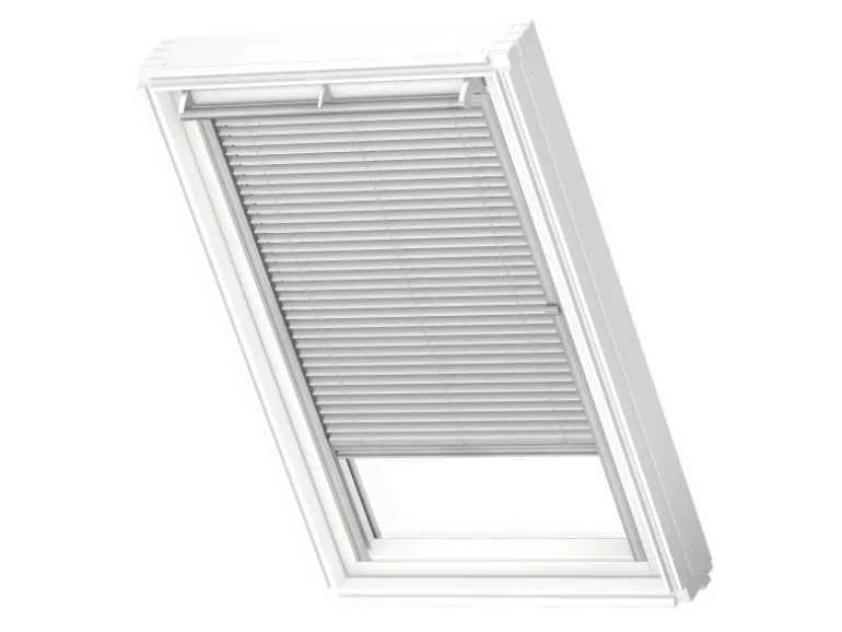 Velux Jalousie Manuell PAL F04 7057S 66 cm x 98 cm Silber Gebürstet