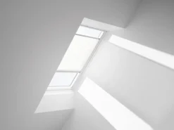 Velux Plissee manuell FHL C02 1016S Weiß