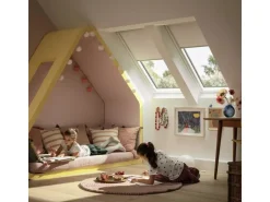 Velux Sichtschutzrollo Manuell RFL PK06 1028S Weiß