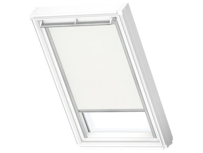 Velux Sichtschutzrollo mit Haltekrallen RG 047 1028 Weiß