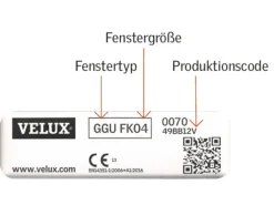 Velux Verdunkelungsrollo manuell DKL M10 0705S Grau