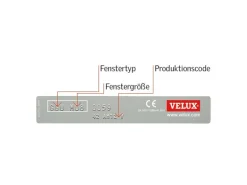 Velux Verdunkelungsrollo DKL FK06 1100S Blau