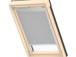Velux Verdunkelungsrollo für Dachfenster Classic DBL F06 4204 Grau