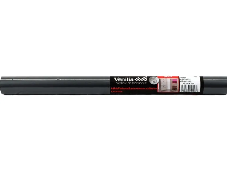 Venilia Klebefolie Anthrazit 45 cm x 200 cm