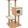 Vesper Kratzbaum High Base 55,5 cm x 56 cm x 121,5 cm Walnuss