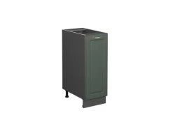 Vicco Apothekerschrank Fame-Line Grün-Gold Landhaus/Anthrazit 30 cm ohne Arbeitsplatte