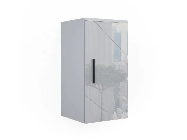 Vicco Badschrank Irma Weiß Hochglanz 30 x 59 cm