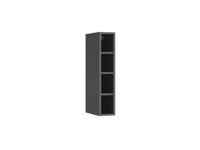Vicco Hängeschrank Fame-Line Offener Küchenschrank Anthrazit 15 cm