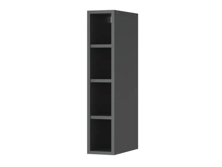 Vicco Hängeschrank Fame-Line Offener Küchenschrank Anthrazit 15 cm