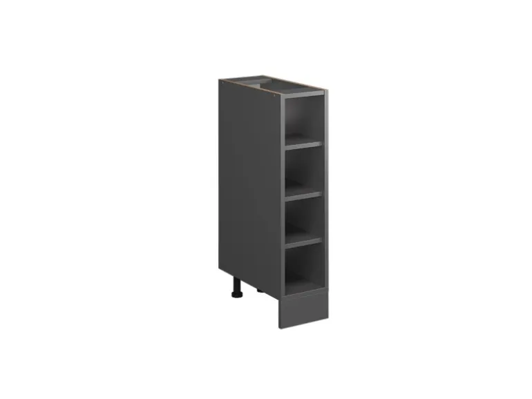 Vicco Küchenregal R-Line Anthrazit/Anthrazit 20 cm ohne Arbeitsplatte