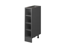 Vicco Küchenregal R-Line Anthrazit/Anthrazit 20 cm ohne Arbeitsplatte