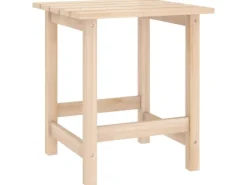vidaXL Adirondack-Gartenstuhl mit Tisch Massivholz Tanne 315922