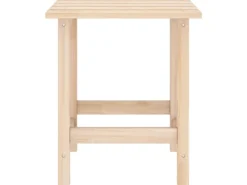 vidaXL Adirondack-Gartenstuhl mit Tisch Massivholz Tanne 315922