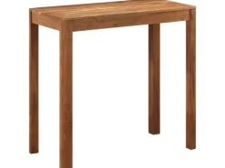 vidaXL Bartisch Massivholz Akazie Honigfarbenes Finish 110x55x106 cm