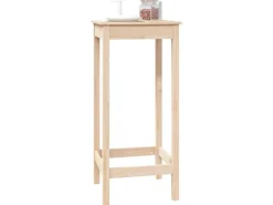 vidaXL Bartisch 50x50x110 cm Massivholz Kiefer