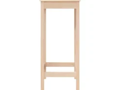 vidaXL Bartisch 50x50x110 cm Massivholz Kiefer