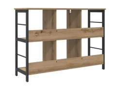 vidaXL Bücherregal Artisan-Eiche 102 x 32 x 72,5 cm Holzwerkstoff 884017
