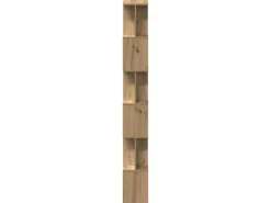 vidaXL Bücherregal Artisan-Eiche 80x24x192 cm Holzwerkstoff 855783