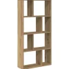 vidaXL Bücherregal Artisan-Eiche 60x20x120 cm Holzwerkstoff 858155