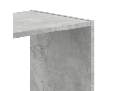 vidaXL Bücherregal Betongrau 68,5x32x68,5 cm Holzwerkstoff