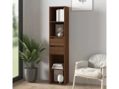vidaXL Bücherregal Braun Eichen-Optik 36x30x171 cm Holzwerkstoff