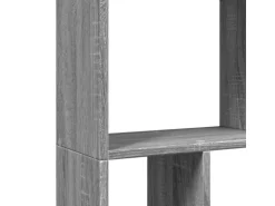 vidaXL Bücherregal Grau Sonoma 60x20x120 cm Holzwerkstoff 858152