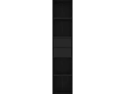 vidaXL Bücherregal Schwarz 36x30x171 cm Holzwerkstoff 802868
