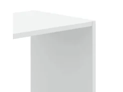 vidaXL Bücherregal Weiß 68,5x32x68,5 cm Holzwerkstoff
