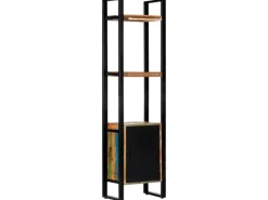 vidaXL Bücherregal 45x30x171 cm Altholz Massiv