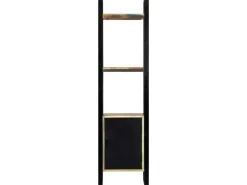 vidaXL Bücherregal 45x30x171 cm Altholz Massiv