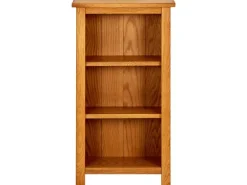 vidaXL Bücherregal 45x22,5x82 cm Eiche Massivholz