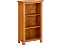 vidaXL Bücherregal 45x22,5x82 cm Eiche Massivholz