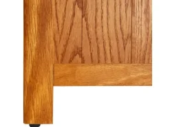 vidaXL Bücherregal 45x22,5x82 cm Eiche Massivholz