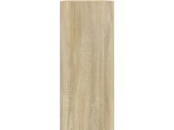 vidaXL Bücherregal/Raumteiler Sonoma-Eiche 100x30x72 cm