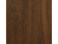 vidaXL Bücherregal/Sideboard Braun Eiche 50x25x80 cm Holzwerkstoff