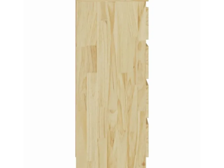 vidaXL Beistellschrank 60x36x84 cm Massivholz Kiefer 808103
