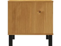 vidaXL Beistelltisch FLAM 50x50x50 cm Massivholz Kiefer