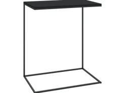 vidaXL Beistelltisch Schwarz 55x35x66 cm Holzwerkstoff