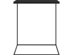 vidaXL Beistelltisch Schwarz 55x35x66 cm Holzwerkstoff