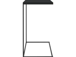vidaXL Beistelltisch Schwarz 55x35x66 cm Holzwerkstoff